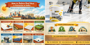 How to reduce roof heat in factory in India